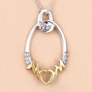 0.18 Carat Genuine Tanzanite .925 Sterling Silver Pendant