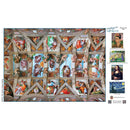 MasterPieces of Art - The Sistine Chapel Ceiling 1000 Piece Jigsaw Puzzle