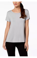 Ideology Womens Crisscross Back Top