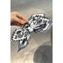 Paisley Bow Claw Hair Clip