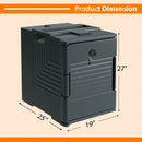 End Loading Insulated Food Pan Carrier Hot and Cold