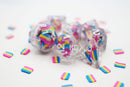 Foam Brain Games Pride Flag RPG Dice Set