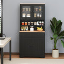 Pantry Cabinet with 2 Removable Shelves