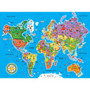 Explorer - World Map 60 Piece Jigsaw Puzzle