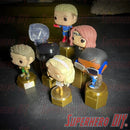 Pedestal Display Riser Stands for Funko Pop! 4" Figures or collectible display | Seven heights available different height raised stands