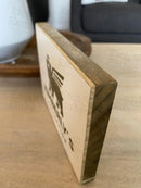 Personalized Tumbler Collection Plaque