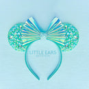 Pink Iridescent Sparkle Mickey Ears