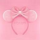Pink Velvet Mommy & Me Mickey Ears