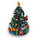 Animated Musical Christmas Tree Figurine - Rotating Deck the Halls Music Box