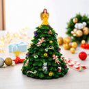 Wind-up Spinning Musical Christmas Tree with Angel Topper