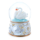 Romantic Swan Spinning Musical Water Snow Globe