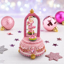 Animated Musical Ballerina Figurine - Rotating Swan Lake Mirror Music Box