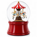 Horses Carousel Melody Spinning Musical Water Globe