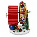 Santa's Whirling Ferris Wheel Rotating Musical Figurine
