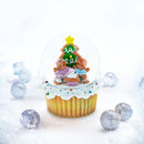 Gingerbread Family and Cupcake Musical Christmas Water Globe