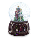 Dancing Nutcracker and Ballerina Musical Water Snow Globe