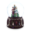 Dancing Nutcracker and Ballerina Musical Water Snow Globe