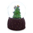 Dancing Nutcracker and Ballerina Musical Water Snow Globe
