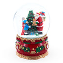 Santa's Gift Giver Musical Snow Water Globe