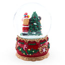 Santa's Gift Giver Musical Snow Water Globe