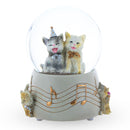 Cats Party Musical Water Snow Globe