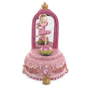 Animated Musical Ballerina Figurine - Rotating Swan Lake Mirror Music Box