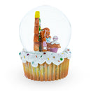 Gingerbread Family and Cupcake Musical Christmas Water Globe