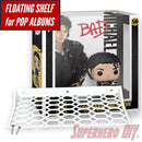 Pop! ALBUMS Floating Shelf Wall Mount | Fits 9W X 3.5D Funko Pop Albums Box | Includes mounting screws