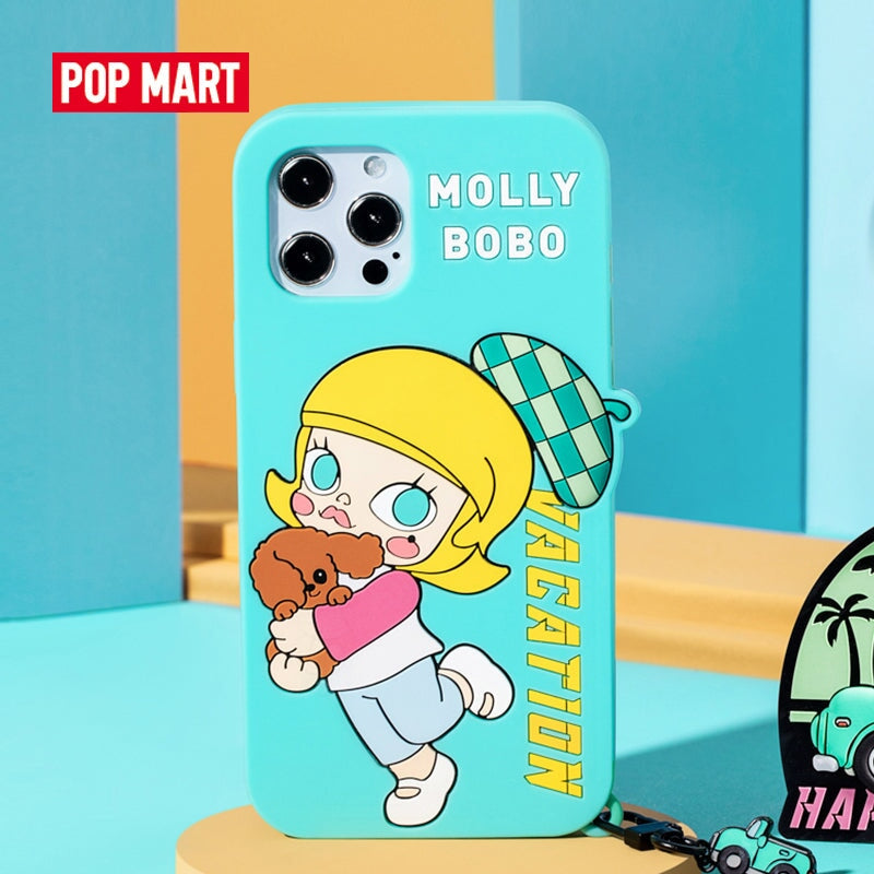Pop Mart Molly: Car Car Series Phone Case iPhone13/13Pro/13ProMax Blind Box Kouhigh Toys 