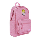Princess Peach Super Mario Quilted Laptop Backpack