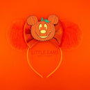 Pink Pumpkin Fur Halloween Ears