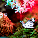 Rover the Snail Mini Enamel Pin
