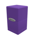 Classic Satin Tower Deck Box (Purple)