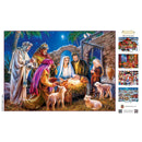 Season's Greetings - A Child is Born 1000 Piece Jigsaw Puzzle