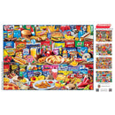 Flashbacks - Kids Favorite Foods 1000 Piece Jigsaw Puzzle