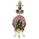 1898 Lilies of the Valley Musical Royal Imperial Easter Egg 6.3 Inches
