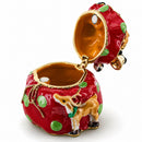 Santa in Gifts Bag Trinket Box Figurine