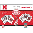 Nebraska Cornhuskers - 2-Pack Playing Cards & Dice Set