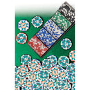 Miami Dolphins 100 Piece Poker Chips