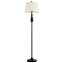 3 Pieces Brushed Nickel Lamp Set-Black