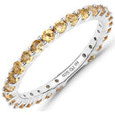 0.81 Carat Genuine Citrine .925 Sterling Silver Ring