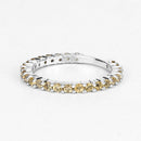0.81 Carat Genuine Citrine .925 Sterling Silver Ring
