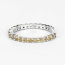 0.81 Carat Genuine Citrine .925 Sterling Silver Ring