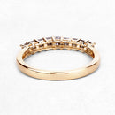 0.50 Carat Genuine Champagne Diamond 14K Yellow Gold Ring (I1-I2)