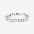 1.00 Carat Lab Grown Diamond 14K White Gold Ring