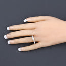 1.50 Carat Lab Grown Diamond 14K Yellow Gold Ring