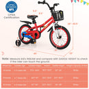 16 Inch Kids Bike with Removable Training Wheels