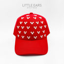Red Pearls Hat
