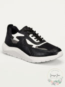 Kingside Mens Phillip Dad Sneakers Mens Shoes Black/White Size 12M