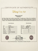 Disney Fine Art Magic is in the Air by Bret Iwan Certificate of Authenticity